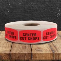 Center Cut Chops Label - 1 roll of 1000 (540138)