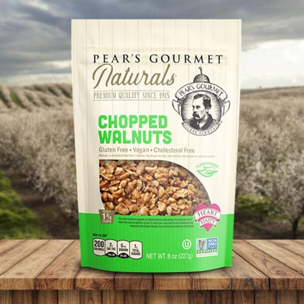 Pear's Gourmet Walnut Pieces 8oz - 6 PACK (34946)