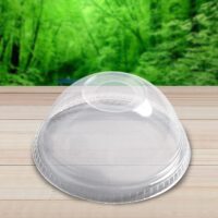 Dome Lid with straw hole for 16 or 24 oz. - 1000 Pack (263051)