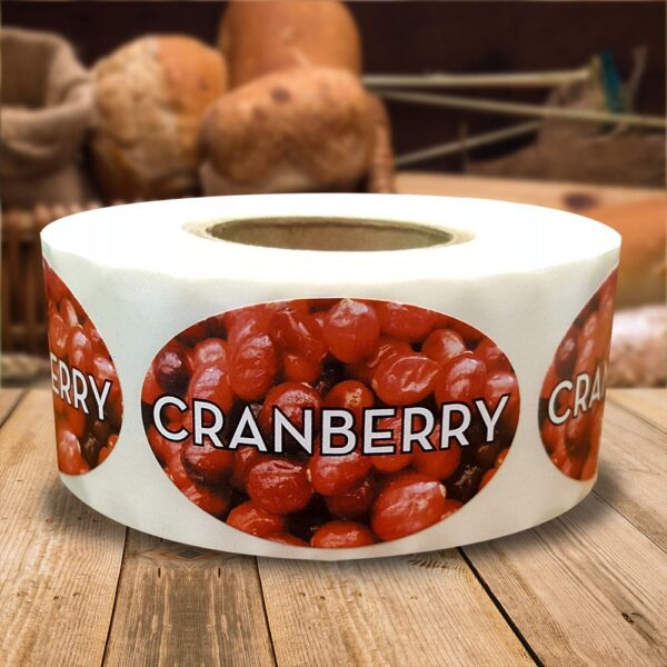 Cranberry Label - 1 roll of 500 (560063)