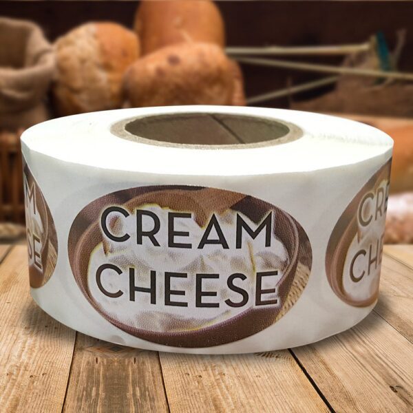 Cream Cheese Label - 1 roll of 500 (560075)