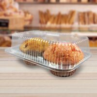 2 Count Large Cupcake Clamshell - 250 Pack (260731)
