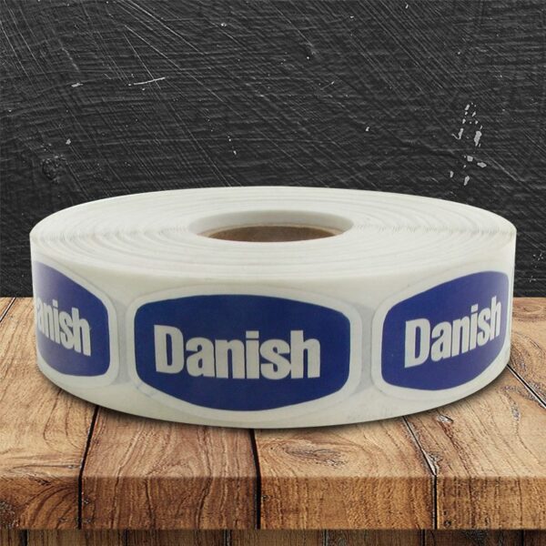 Danish Flavor Label - 1 roll of 1000 (568029)