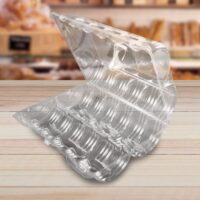 12 Count Donut Clamshell 9.375 x 7.69 x 3.5 in - 174 Pack (260699)