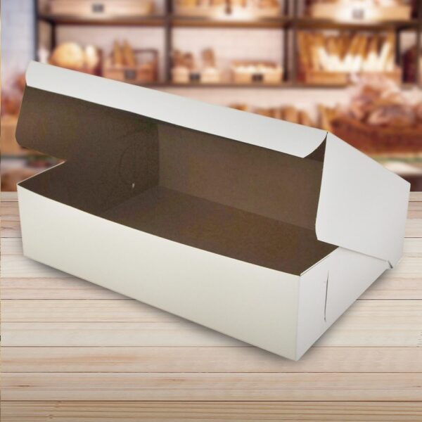 Donut Box for 12 cake donuts 9 x 5 x 4 in - 250 Pack (360048)