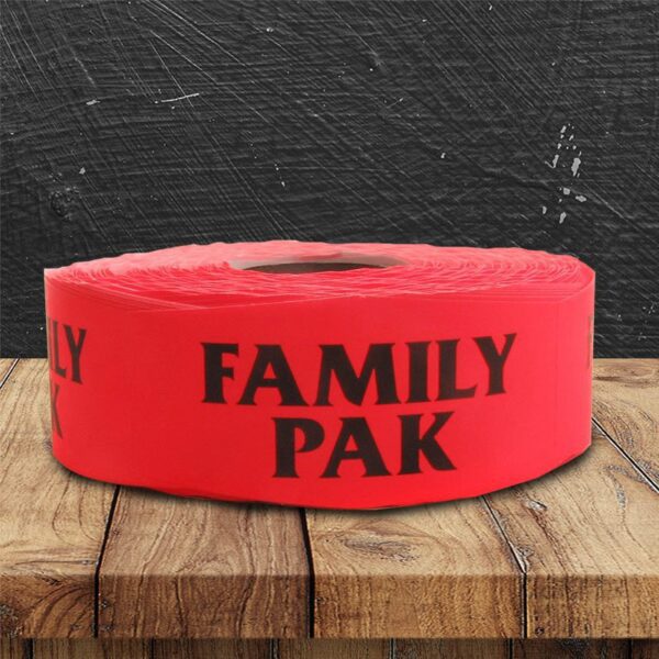 Family Pack Label - 1 roll of 500 (500333)