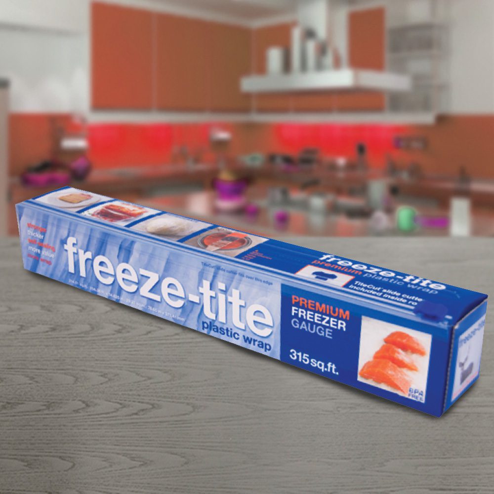  Freeze-tite Plastic Freezer Wrap, 315-Square Feet x 14