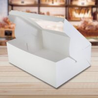 Half Sheet Cake Box with Window 19 x 14 x 6 in - 50 Pack (360075)