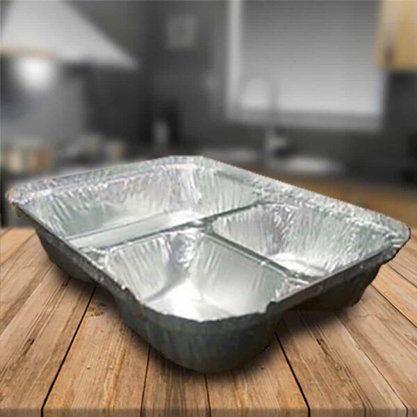 3 Compartment Loaf Pan - 500 Pack (260648)