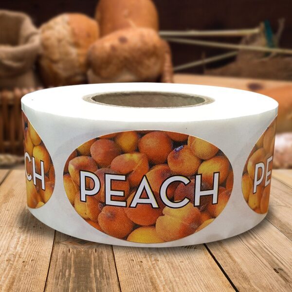 Peach Label - 1 roll of 500 (560042)