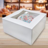 1 Count Cupcake Window Box (White) - 200 Pack (360264)