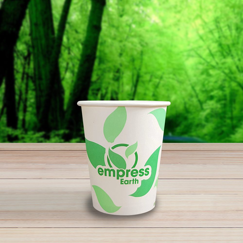 Coffee Cups  8 oz. Ecotainer Compostable Cup Sustainable Takeout