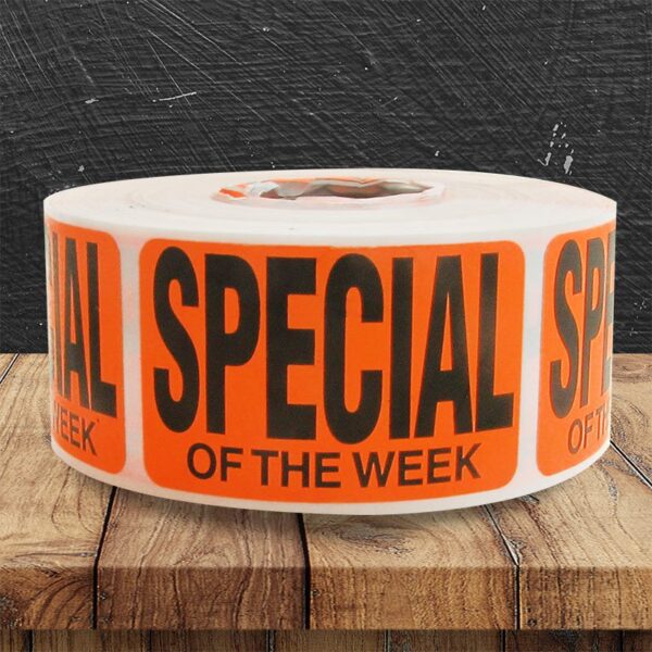 Special of the Week Label - 1 roll of 500 (500451)