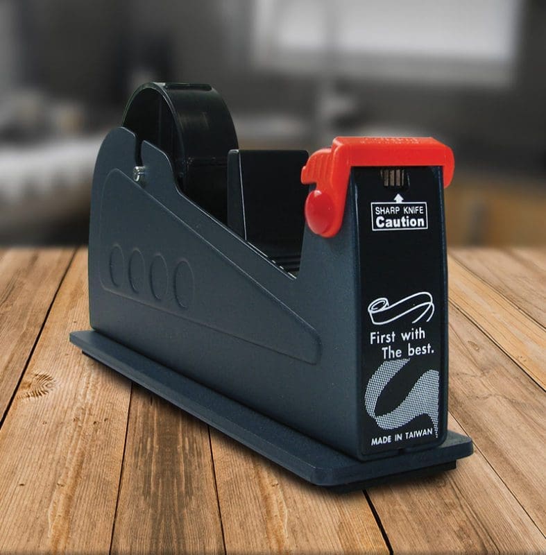 Tape and Package Sealing Steel Tape Dispenser with 3 core