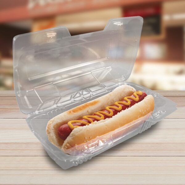 Hot Dog Clamshell - 250 Pack (260228)