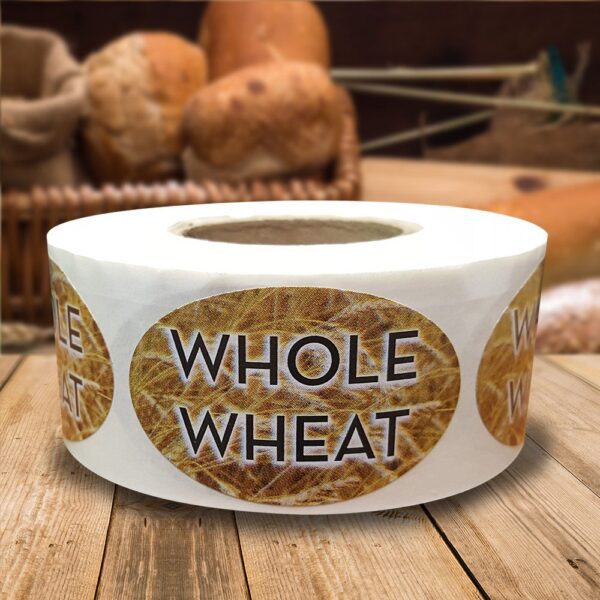 Wheat Bread Label - 1 roll of 500 (560074)