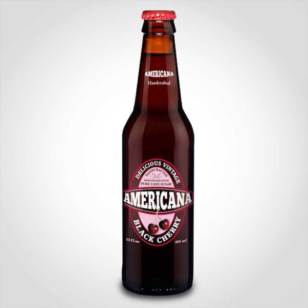 Americana Black Cherry 12oz - 24 PACK