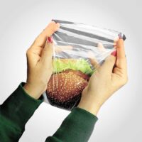 Sandwich Bag with fold over closure