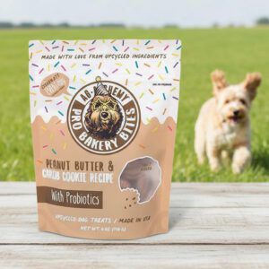 Pro Bakery Dog Bites Peanut Butter Carob with Probiotics 6oz pack of 12