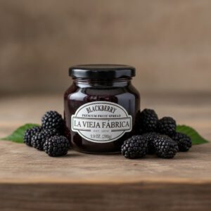 La Vieja Fabrica Fruit Spread Premium Blackberry Jam 9.9 oz. jar in a 8 pack