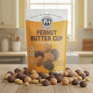 Peanut Butter Cup Flavored Peanuts 5 oz. bags 6 per case