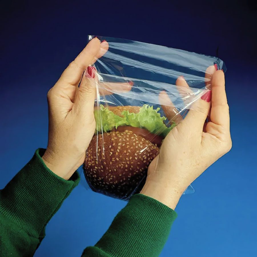 Sandwich Bag with fold over closure 6-3/4 X 6-3/4