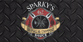 Sparky's Wing and Dippin Sauce logo
