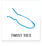 custom twists ties