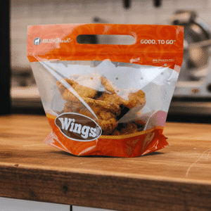 Chicken Wings Bags Vented with Handle