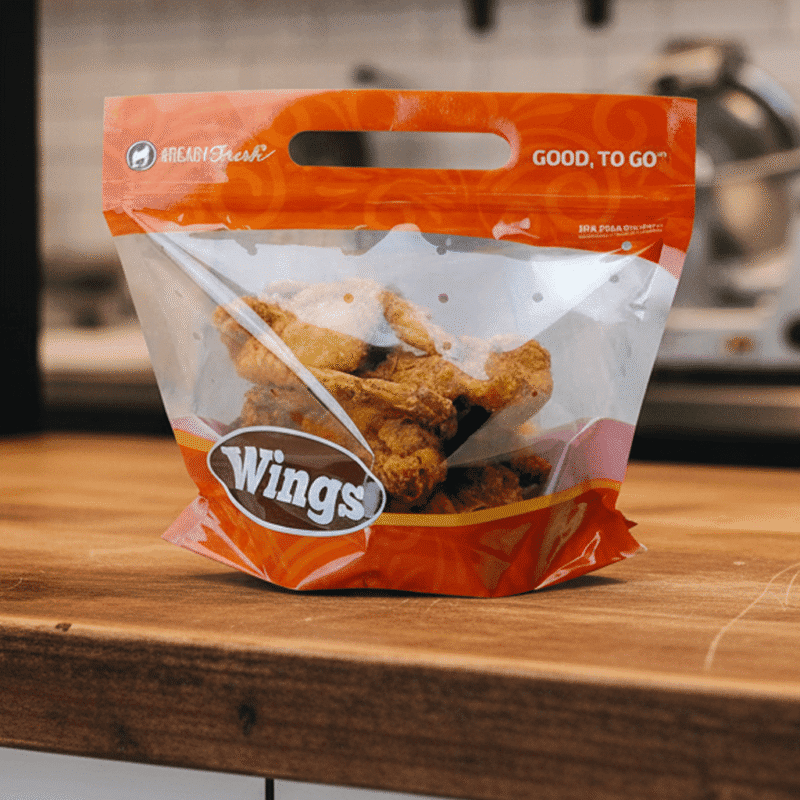 106235 Chicken Wings Bags Vented with Handle Chicken Wings Bags Vented with Handle