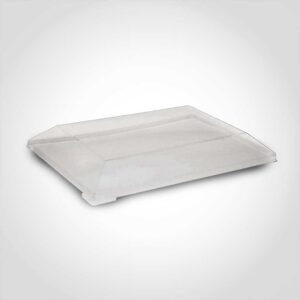 Clear PET Lid for 260403 - 6.29" x 3.54" x 0.86"