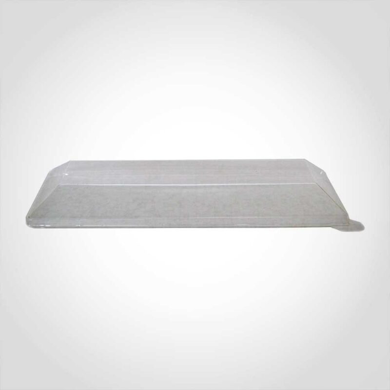 Clear PET Lid for 260412 - 8.66" x 3.46" x 1.02"