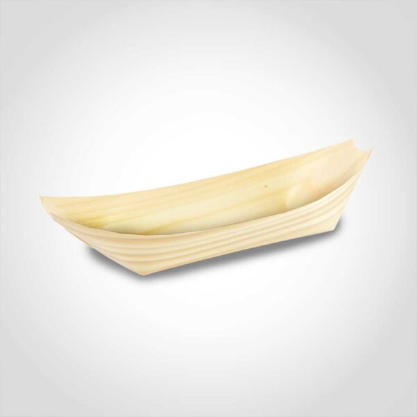 Medium Wooden Boat - 5oz 6.2 x 3.5 inches