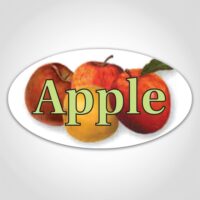 Apple Label Closeout - 1 roll of 500 (590644)