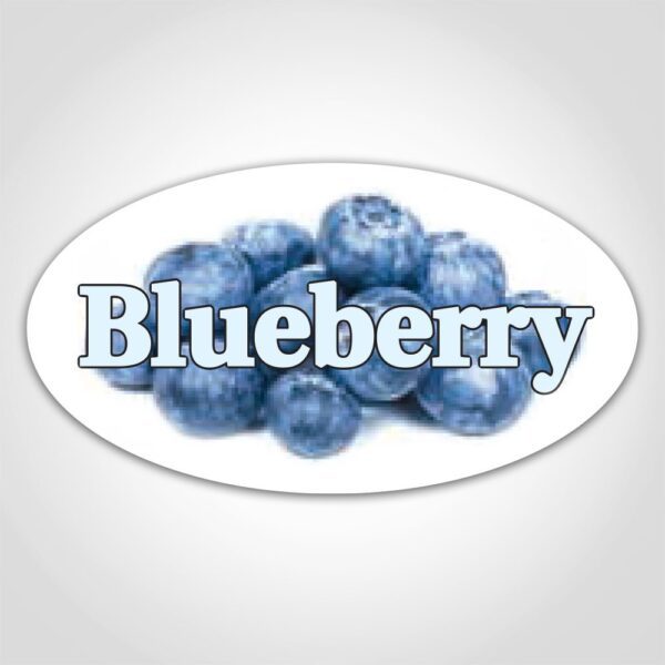 Blueberry Label Closeout - 1 roll of 500 (590657)