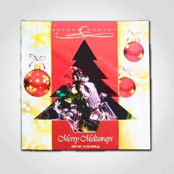 Christmas Tree Gift Box Chocolate Meltaways 12oz (46001)