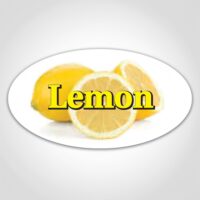 Lemon Label Closeout - 1 roll of 500 (590658)