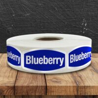 Blueberry Label - 1 roll of 1000 (568009)