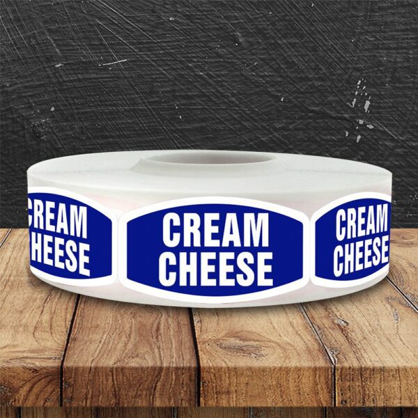 Cream Cheese Label - 1 roll of 1000 (568025)