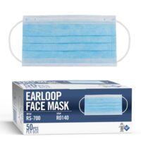 Face Mask Earloop Disposable - ADULT 50 PACK (130304)