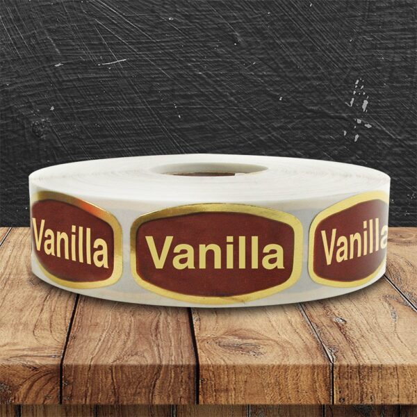 Vanilla Label - 1 roll of 1000 (568082)