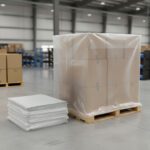 Clear Plastic Bags for Pallets packed 40 bags per case