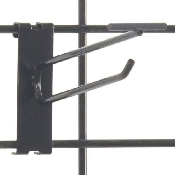 Gridwall Scanner Hook 6" - Black - 100 PACK (340031)