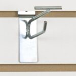 Slatwall Scanner Hook 4"-Zinc Finish - 100 PACK (340136)