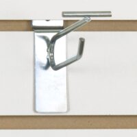 Slatwall Scanner Hook 4"-Zinc Finish - 100 PACK (340136)