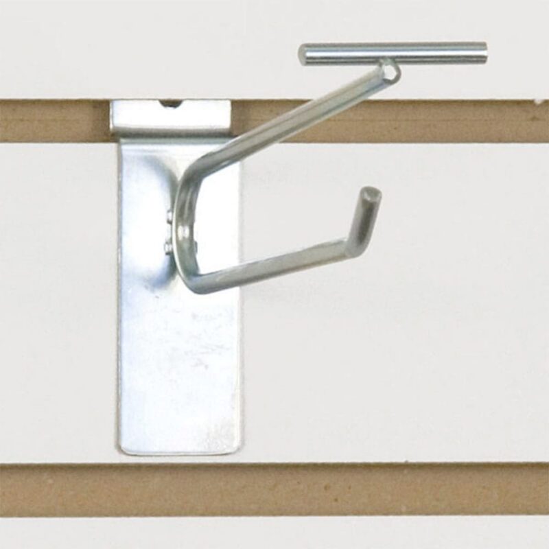 Slatwall Scanner Hook 6″-Zinc Finish – 100 PACK (340058) 1 Slatwall Scanner Hook 6"-Zinc Finish - 100 PACK (340058)