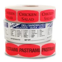 Deli Meats and Sandwiches Labels