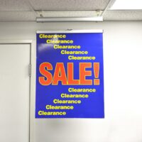 Retractable Ceiling Banner 22 inch