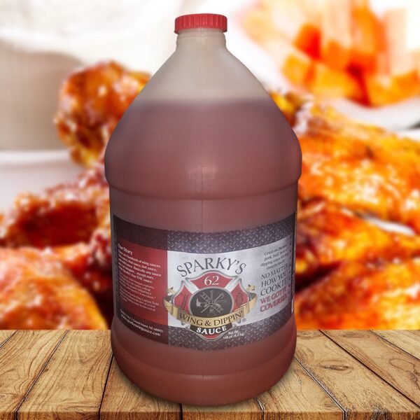 Sparky's Wing Sauce Gallon - 4 pack