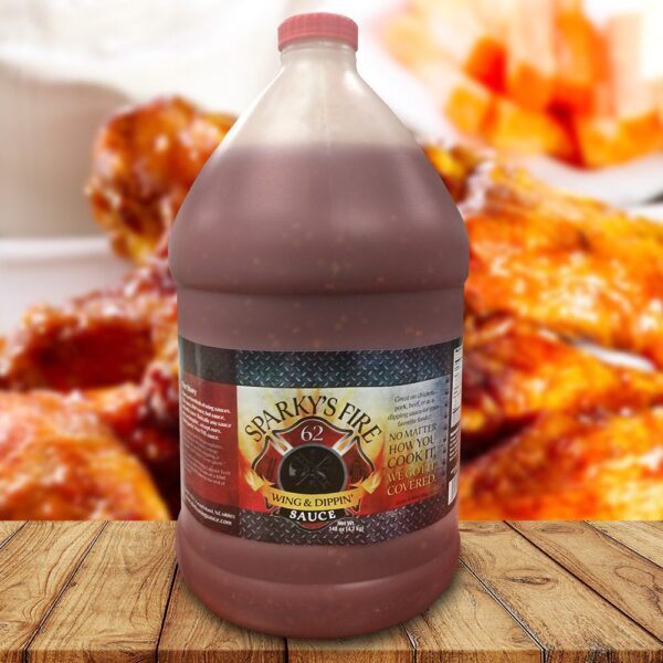 Sparky's Wing Sauce Hot Gallon